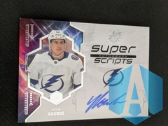 2019-20 Upper Deck SPX YANNI GOURDE Super Scripts Autograph #SS-YG